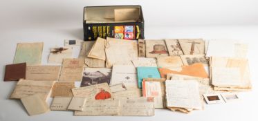 A collection of 19th Century and later ephemera.