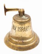 The ship's bell form the MV 'Isparta',