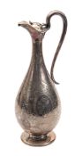 A Victorian Royal Albert Yacht Club silver ewer, maker E & E Emanuel, Portsea,