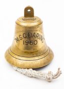 An 8 inch ship's bell,