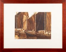 20th Century French school - 'Le Rendez-vous des Coquilliers' - Limited edition print 6/25 -