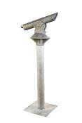 A mid 20th century Samsun Novelty Co seaside pier coin operated telescope,