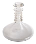 A Georgian style ship's decanter,