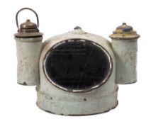 An early 20th Century cast binnacle top.