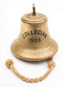 The ship's bell for the MV 'Collegian' 1923,