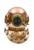 A 12- bolt diving helmet by Siebe Gorman & C0,London,