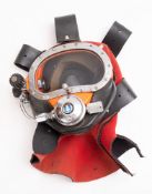 A Kirby Morgan Band Mask 10, internal oral/ nasal mask with microphone,