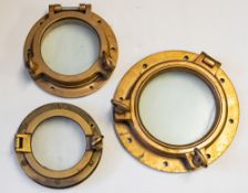 A 7 inch bronze porthole,