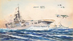 Albert Francis Derek Bannister (1899-1968) - 'HMS Lightning', 'HM Submarine Pandora',