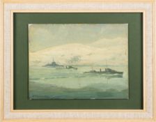 C W Lindsay-Blee (20th Century) - 'Narvik - a study of HMS Warspite and the Tribal class