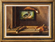 W.E. (Late 19th Century) - A pair of sporting still life studies,