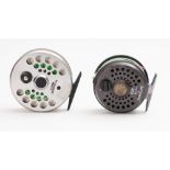 An Orvis Battenkill BBS V 3.5' fly fishing reel.