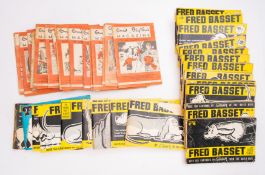 Magazines: GRAHAM, Alex. Fred Basset, No's 1 to 22, London: Associated Newspapers Ltd, orig.