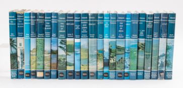 TOPOGRAPHY. A collection of 42 modern vo