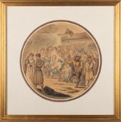 In the manner of Thomas Rowlandson, (Bri