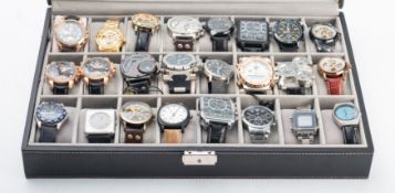 A collection of twenty four various gent