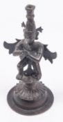 An Indian bronze figure of Garuda,