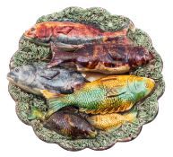 Jose Francisco de Sousa, a Portuguese Palissy ware dish