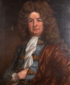 18th Century English school - Portrait of a gentleman - Oil on canvas - Unsigned -