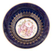 A large Chamberlain Worcester punch bowl,