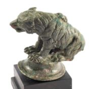 A ROMAN BRONZE FIGURE OF A BEAR CIRCA 2ND-3RD CENTURY A.D.