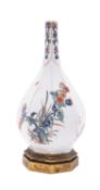 A 'Kakiemon' ormolu-mounted bottle vase in Chantilly style,