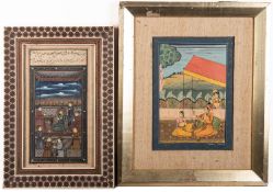 An Ottoman calligraphic panel inscribed with a verse from the Quran, late 19th/20th century,