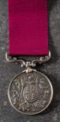 A Victorian Army Long Service & Good Conduct Medal to '10169 Shoeing Smith J Able RE'