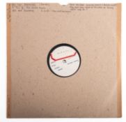 Pre Test Pressing Big Boy Edwards - Run Away Blues C 711-A