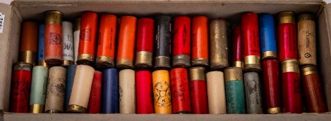 A collection of mainly 12 gauge collectors cartridges. Including Eley, Seller and Bellot and others.