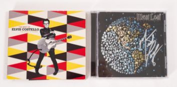 Meatloaf, A signed Hell In A Handbasket CD.