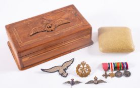 WWII OBE miniature group of four.