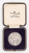 A Welsh Pony & Cob Society silver medal, maker Mappin & Webb , Birmingham,