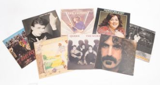 A group of eight LP's including ' Sgt Peppers Lonely Hearts Club Band' ( lacking inserts) ,