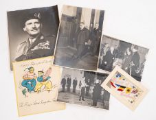 A signed Photograph of Field Marshall Montgomery.