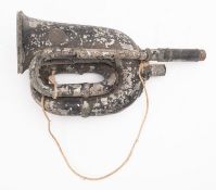 A WWII period brass trumpet, makers A F Matthews (DRS) Ltd,