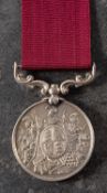 A Victorian Army Long Service & Good Conduct Medal to '10092 Qr Mr Sgt C Roberts RE' Submarine