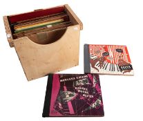4 albums of 78 rpm records: Barrel House Blues - Montana Taylor 3 record set,