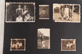 A collection of WWI era and later photographs.