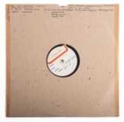 Pre Test Pressing Irene Sanders - Pleading Blues C 716-A