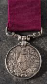 A Victorian Army Long Service & Good Conduct Medal to '9595 Sergt W Thomson RE'