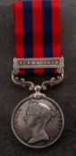 A Victorian India General Service Medal with Burma 1887-9 clasp,