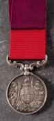 A Victorian Army Long Service & Good Conduct Medal to 449 Sgt Mr Tailor A Hunter North'n R'