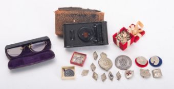 Boys Brigade interest, a collection of white metal badges and medallions.
