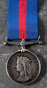 A Victorian New Zealand Medal to '1755 Joseph Benstead 2nd Bn 14th Regt' 14th Regiment of Foot