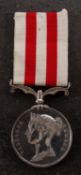 A Victorian Indian Mutiny Medal to ' Serjt J Bartlett, 1st Bn 13th LT Infy. together with research.