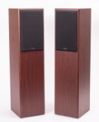 A pair of Bowers & Wilkins DM23 speakers.