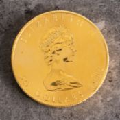 An Elizabeth II Canadian 50 dollar 