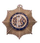 The Royal Antediluvian Order of Buffaloes (RAOB): A George V 9ct.