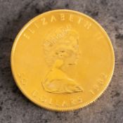 An Elizabeth II Canadian 50 dollar 